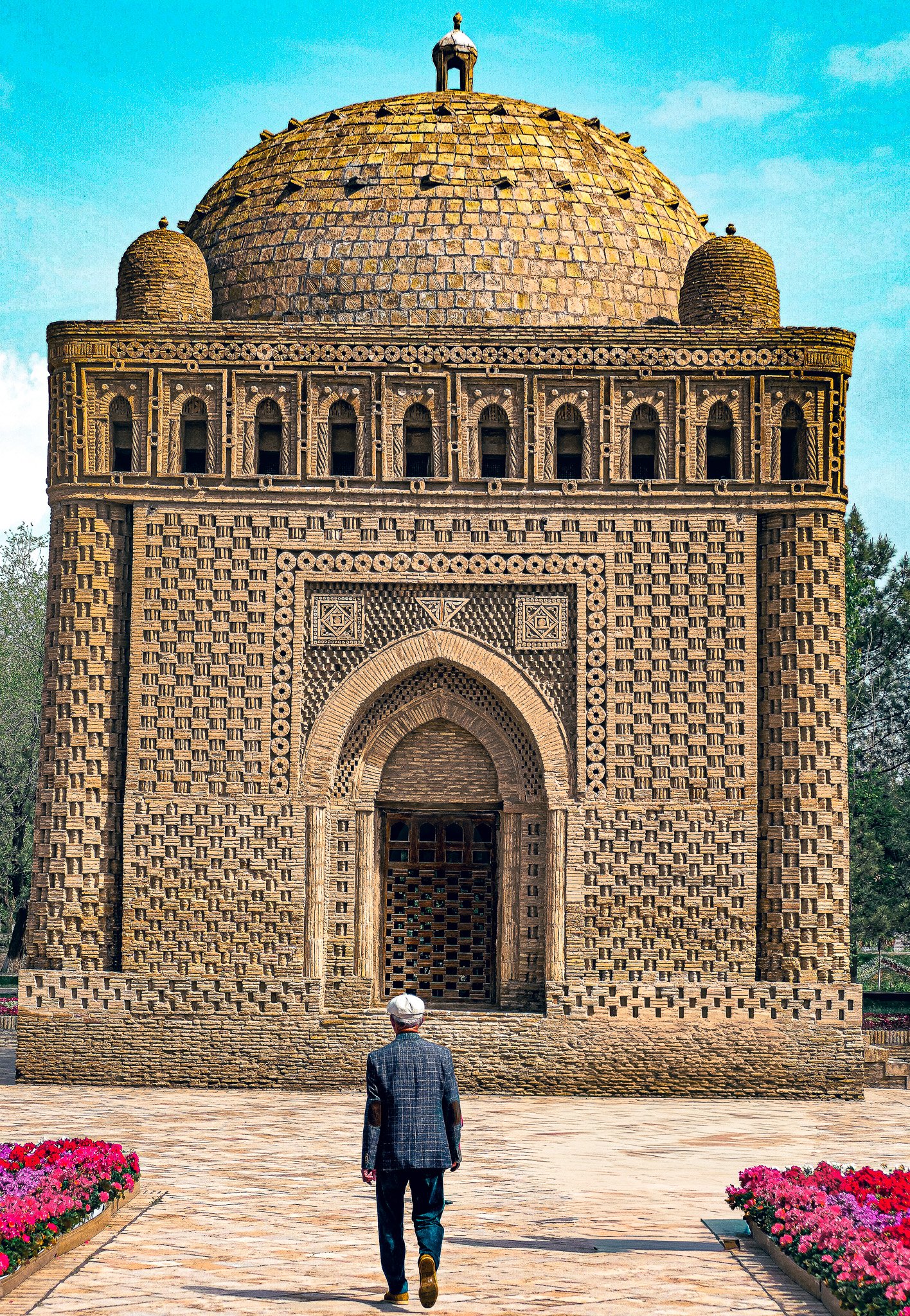 Journey to Samarkand — ancient architecture and golden light along the Silk Road