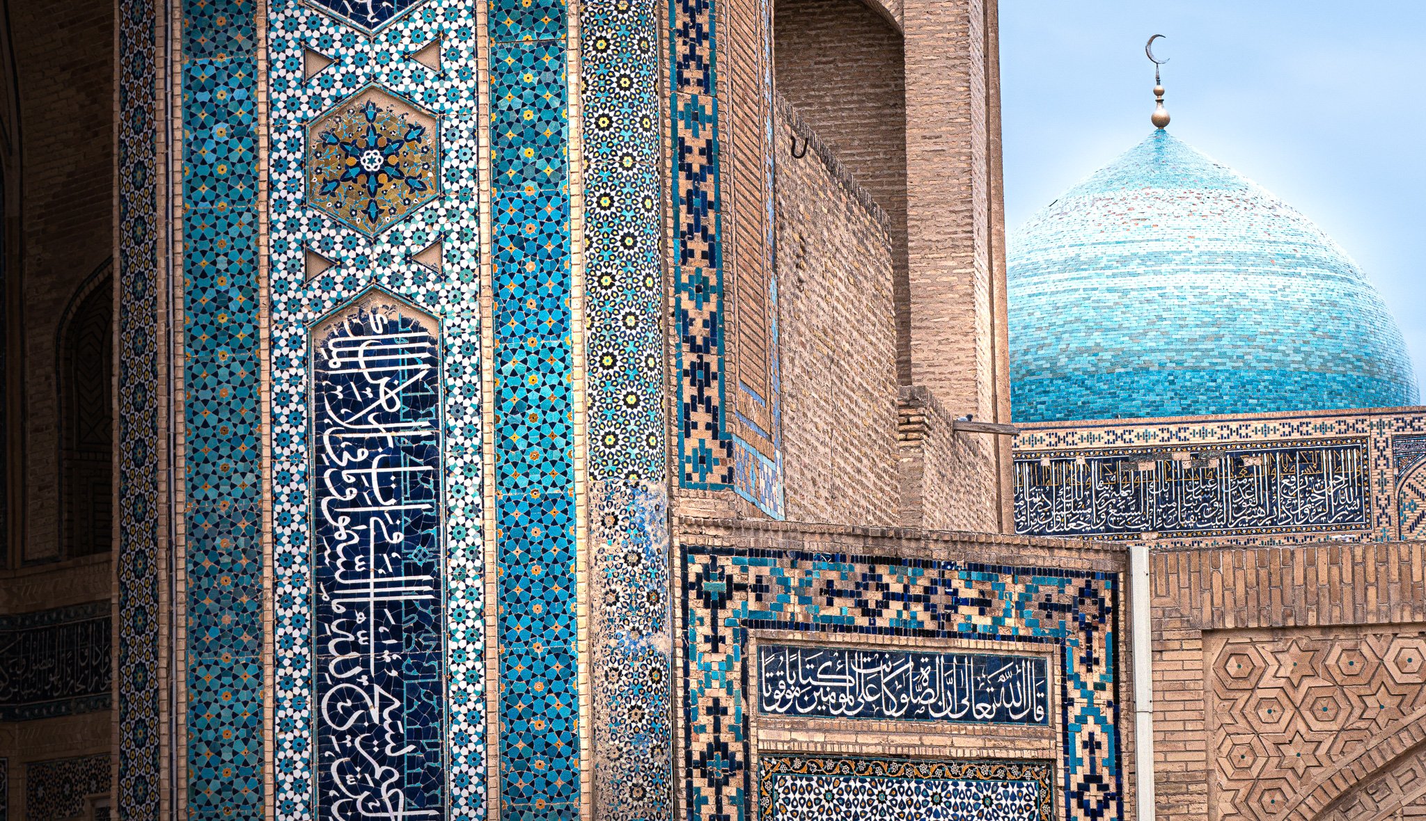 The Language of Tiles — intricate mosaic tilework telling stories through colour and pattern