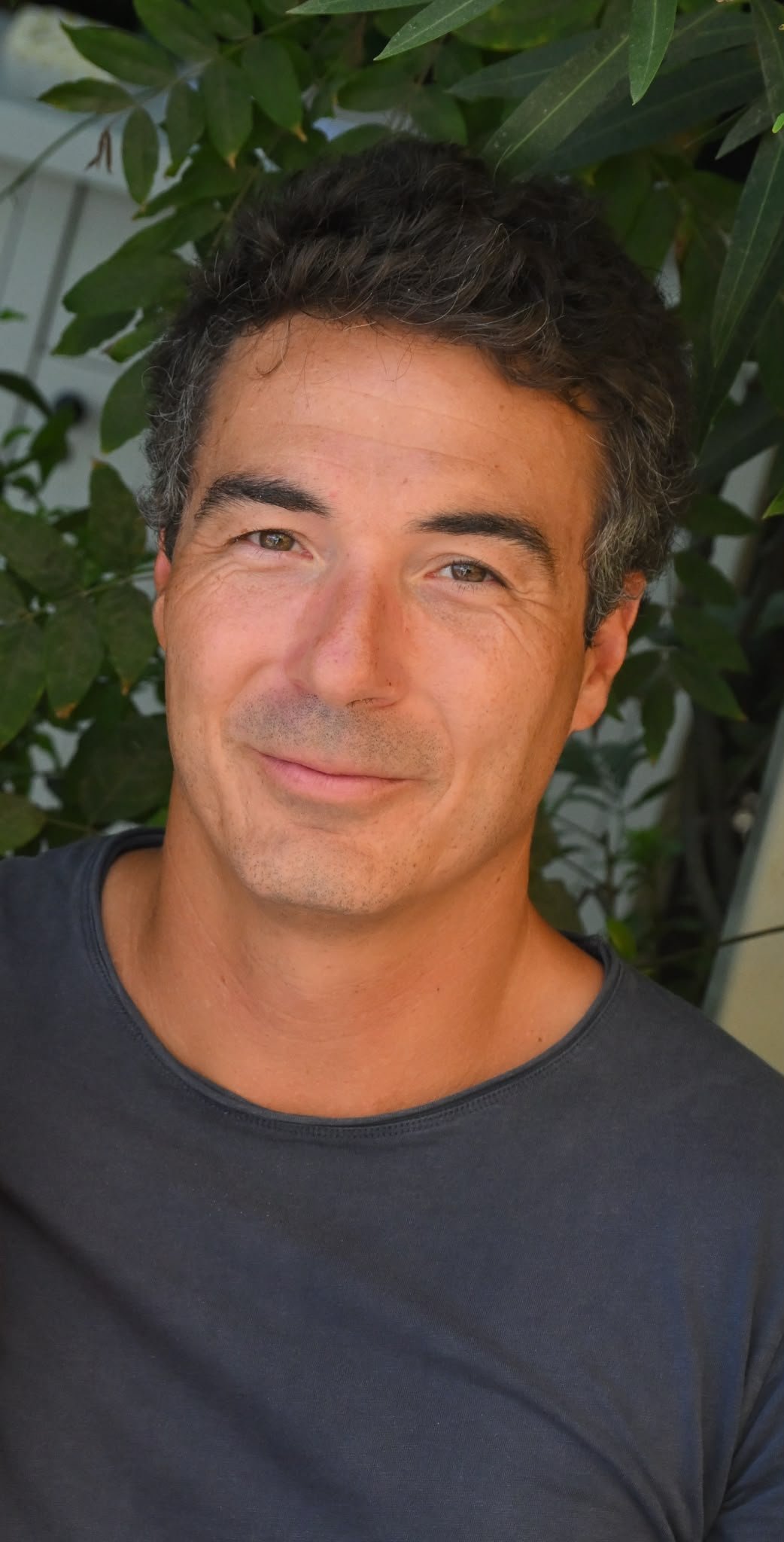 Portrait of Édouard Bonte, photographer, in black and white